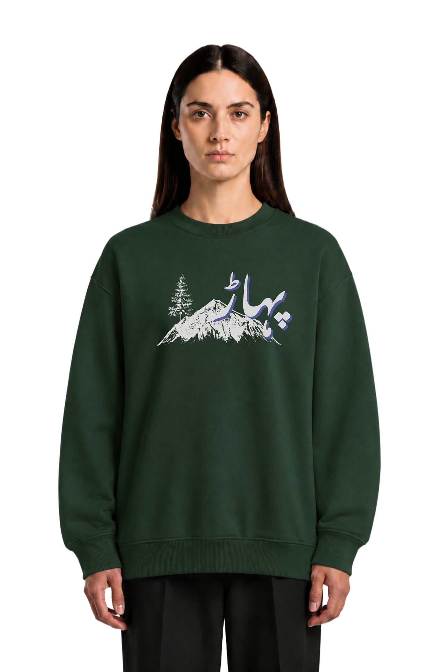 Pahaar Dark Fleece Adult Crewneck Sweatshirt