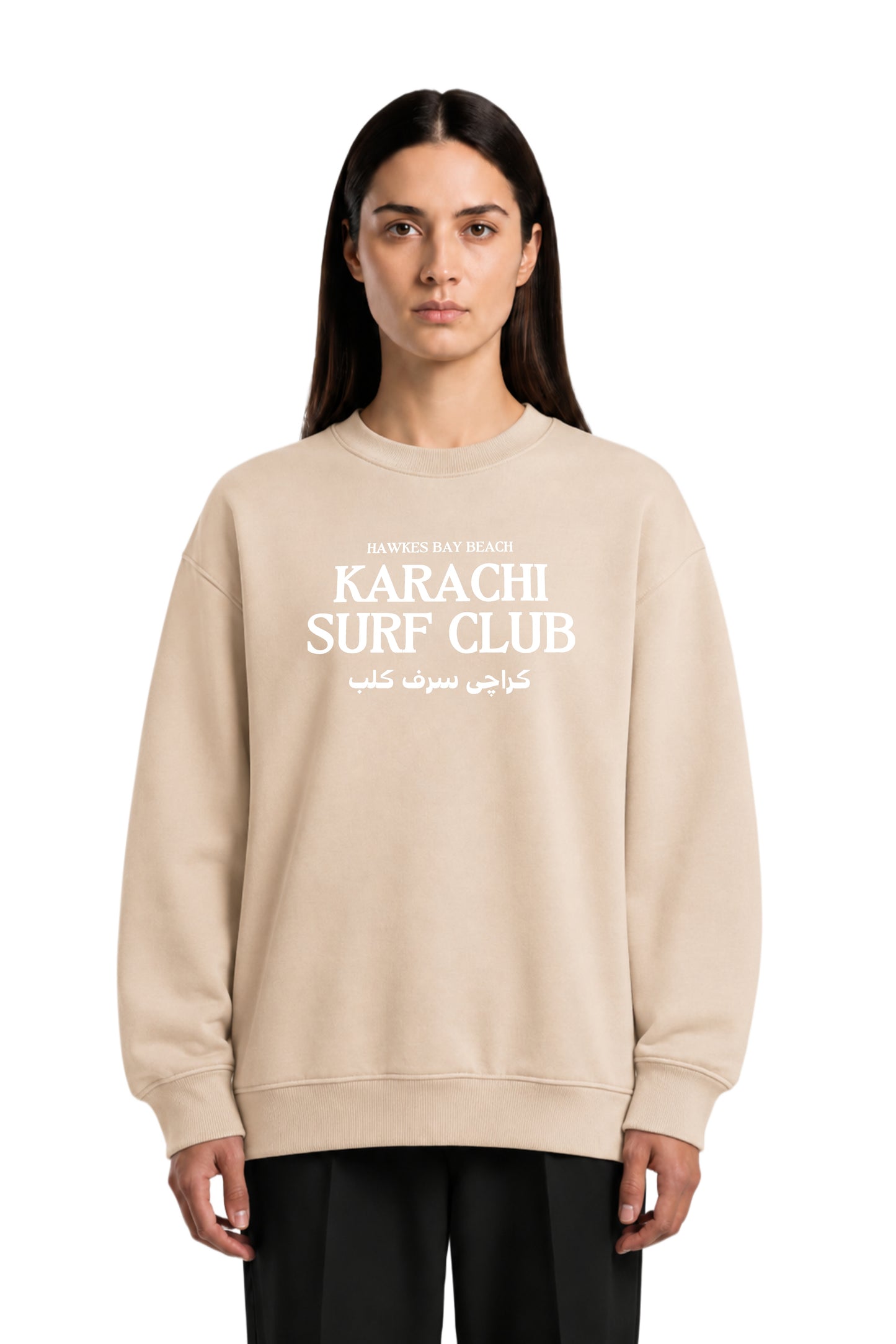 Karachi Surf Club Adult Crewneck Sweatshirt