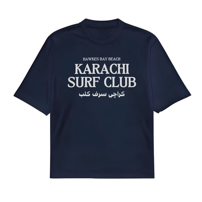 Karachi Surf Club | Premium Oversized High Neck T-shirt