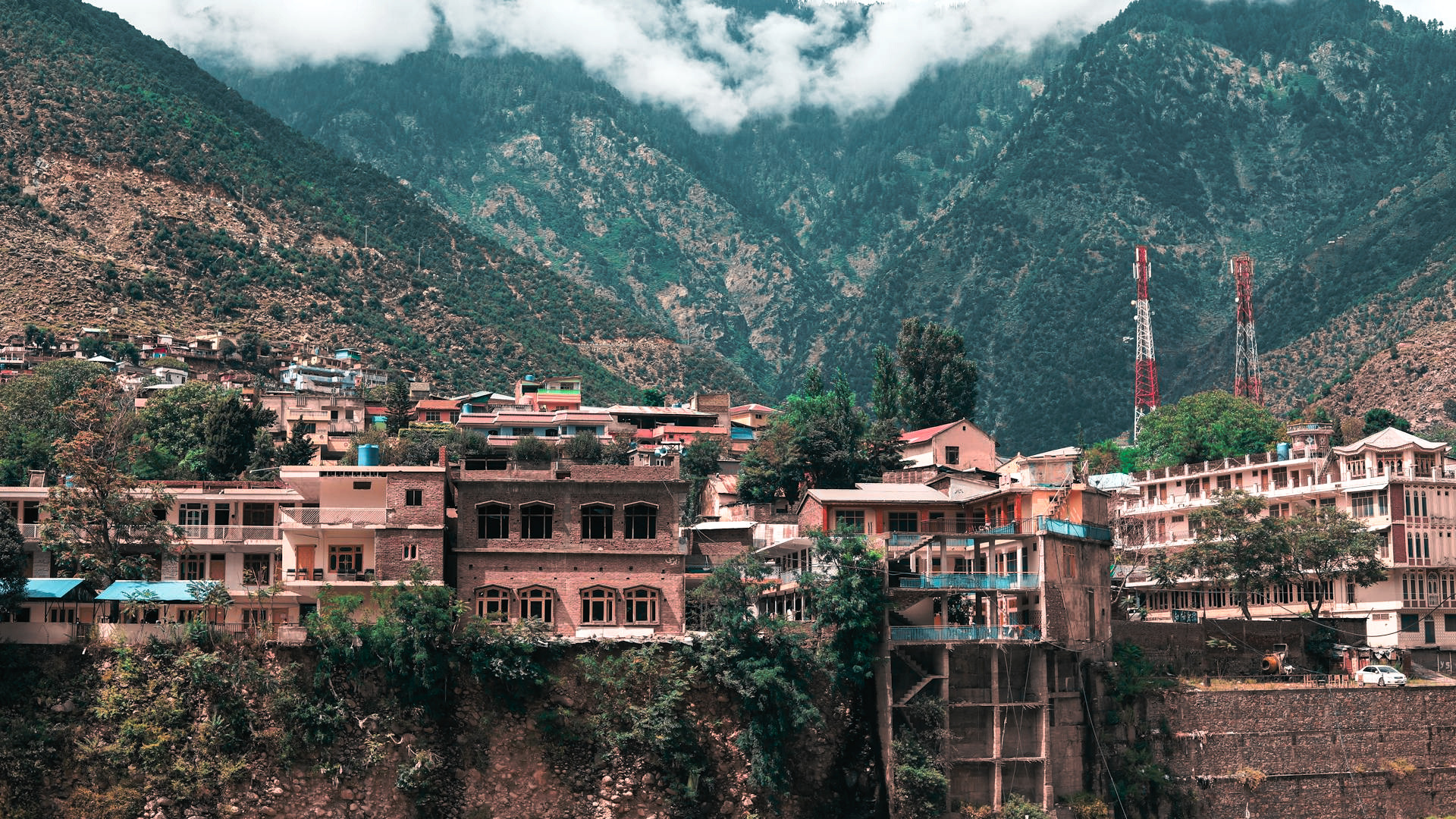 Mountain landscape for Pahaar apparel collection
