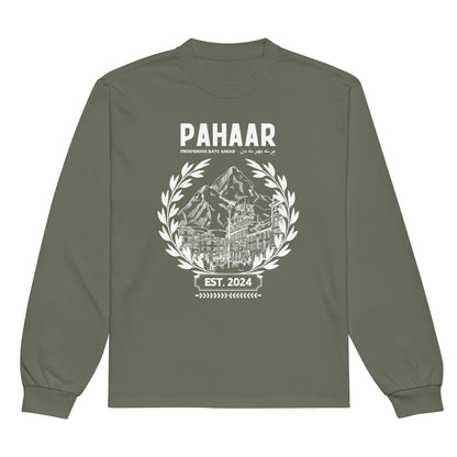 Pahaar Prosperous Wreath | Premium Heavyweight Long Sleeve Shirt